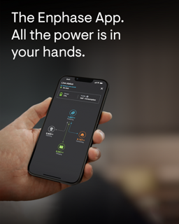 Enphase Enlighten monitoring app